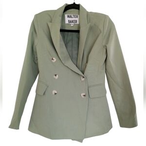 WALTER BAKER Taurus Double Breasted Blazer Jacket